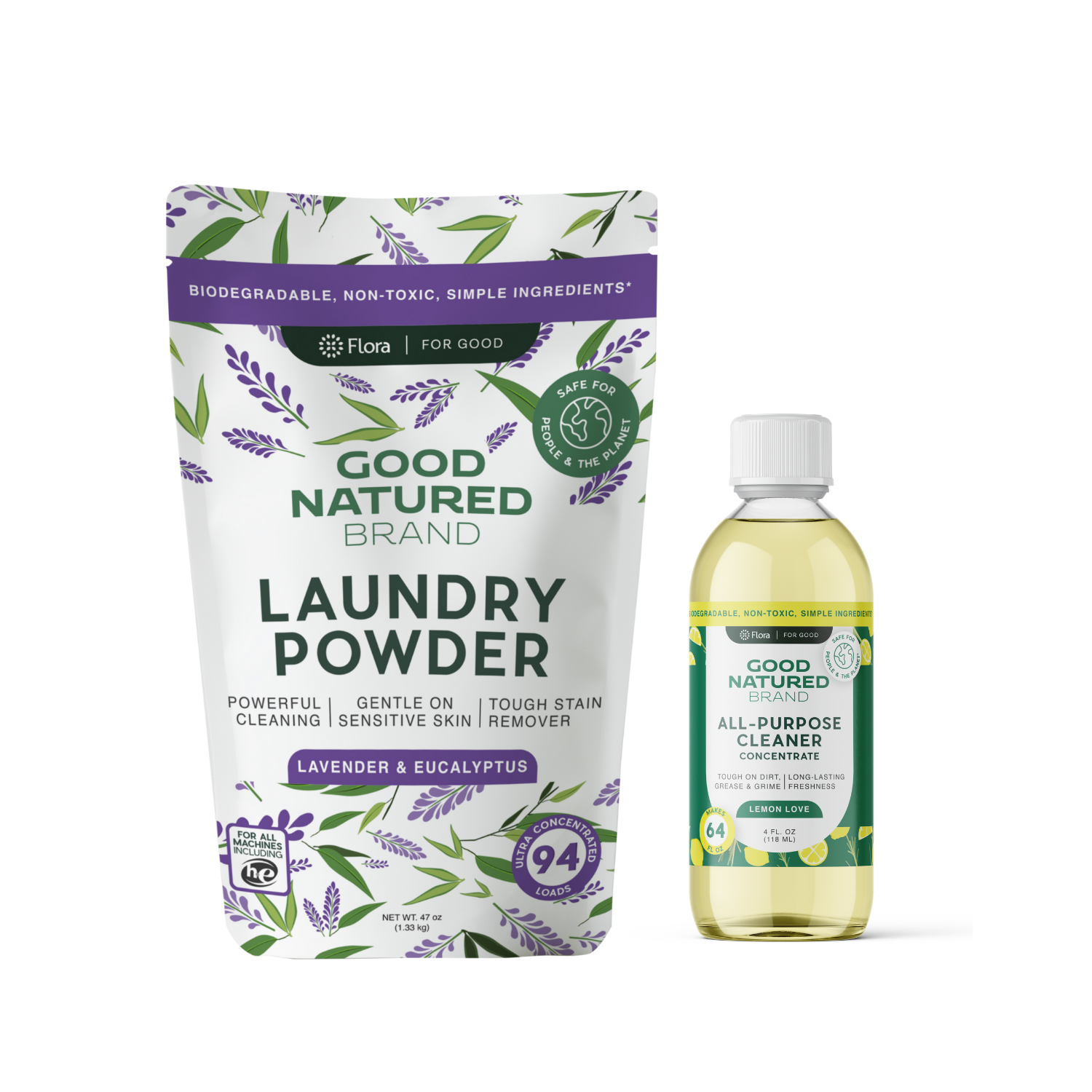 Laundry Powder & All-Purpose Cleaner Concentrate
