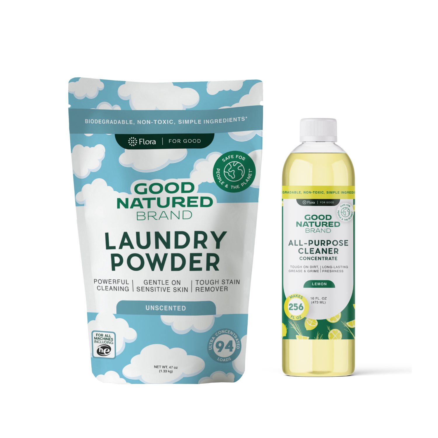 Laundry Powder & All-Purpose Cleaner Concentrate