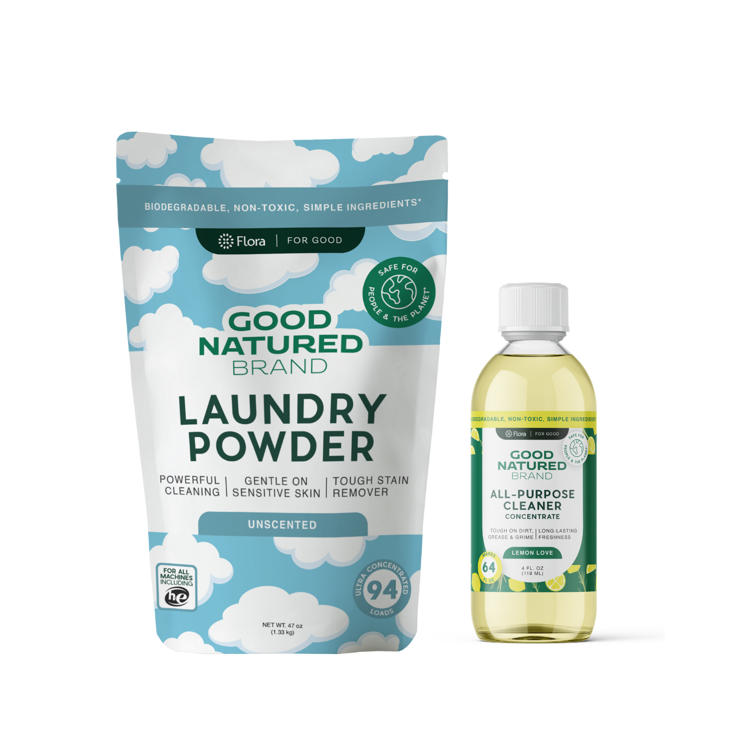 Laundry Powder & All-Purpose Cleaner Concentrate