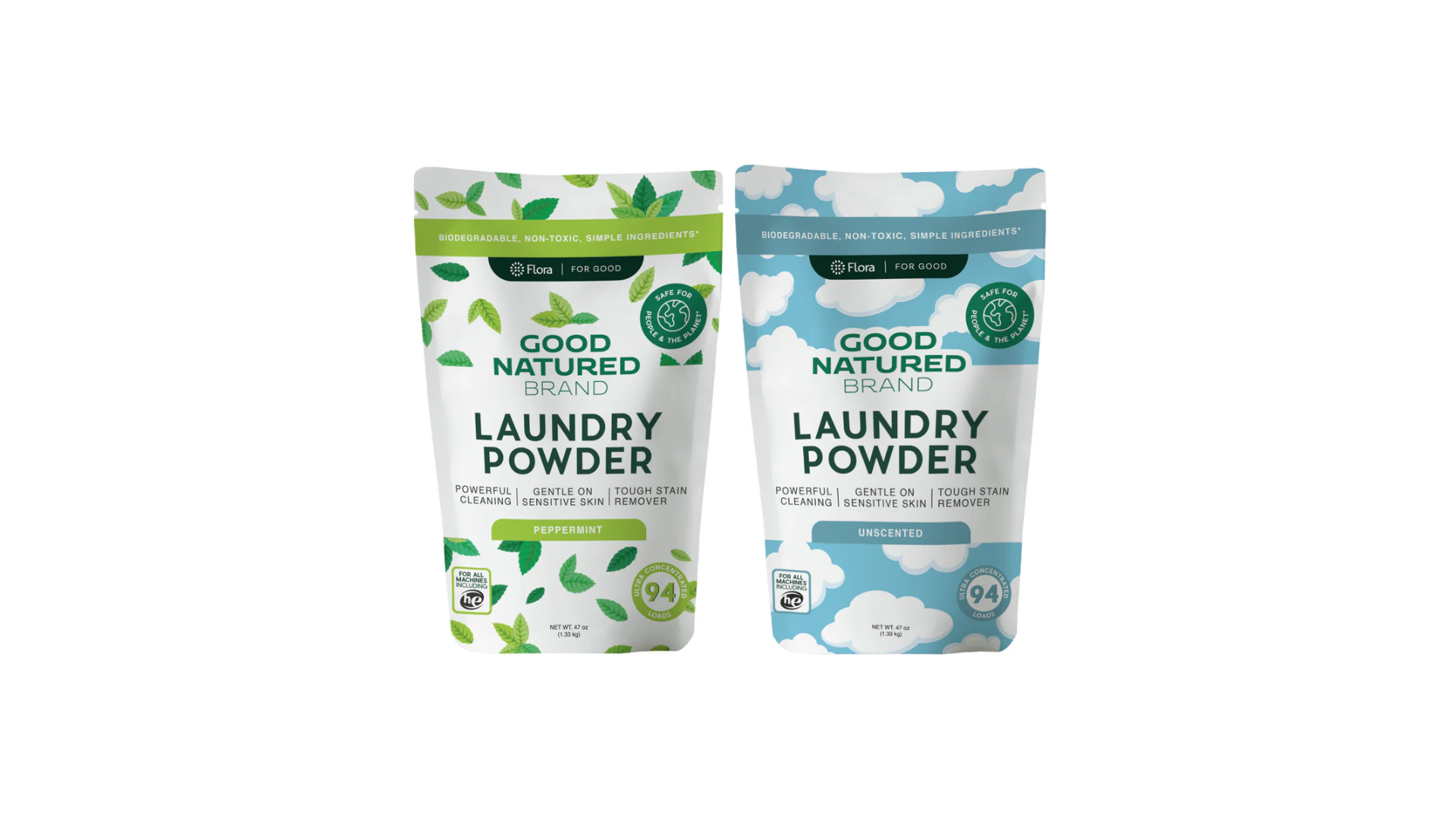 Good Natured Brand Laundry Powder