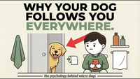 Why Your Dog Follows You Everywhere and What Science Says About It