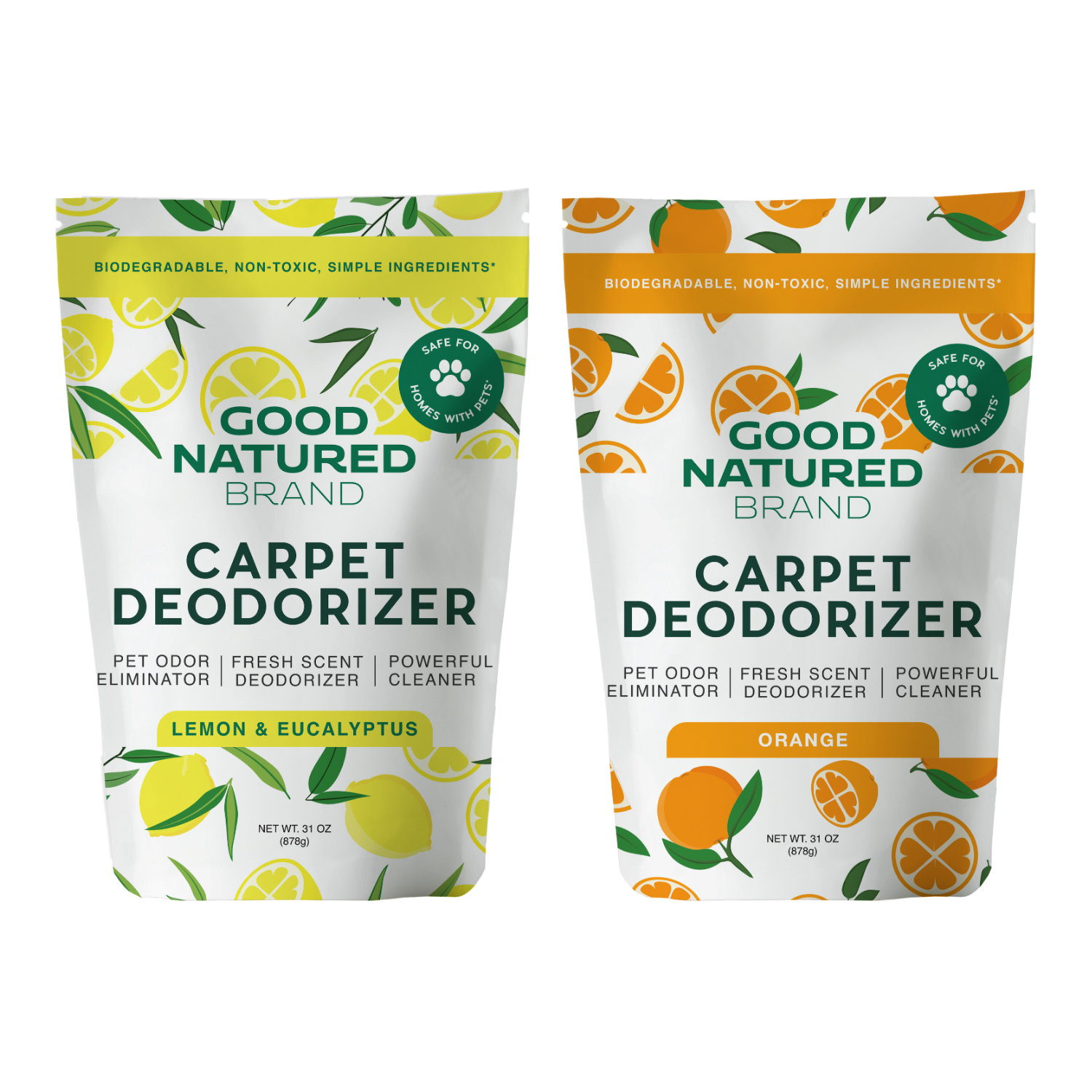 Carpet Deodorizer - Lemon and Orange Duo | 31oz