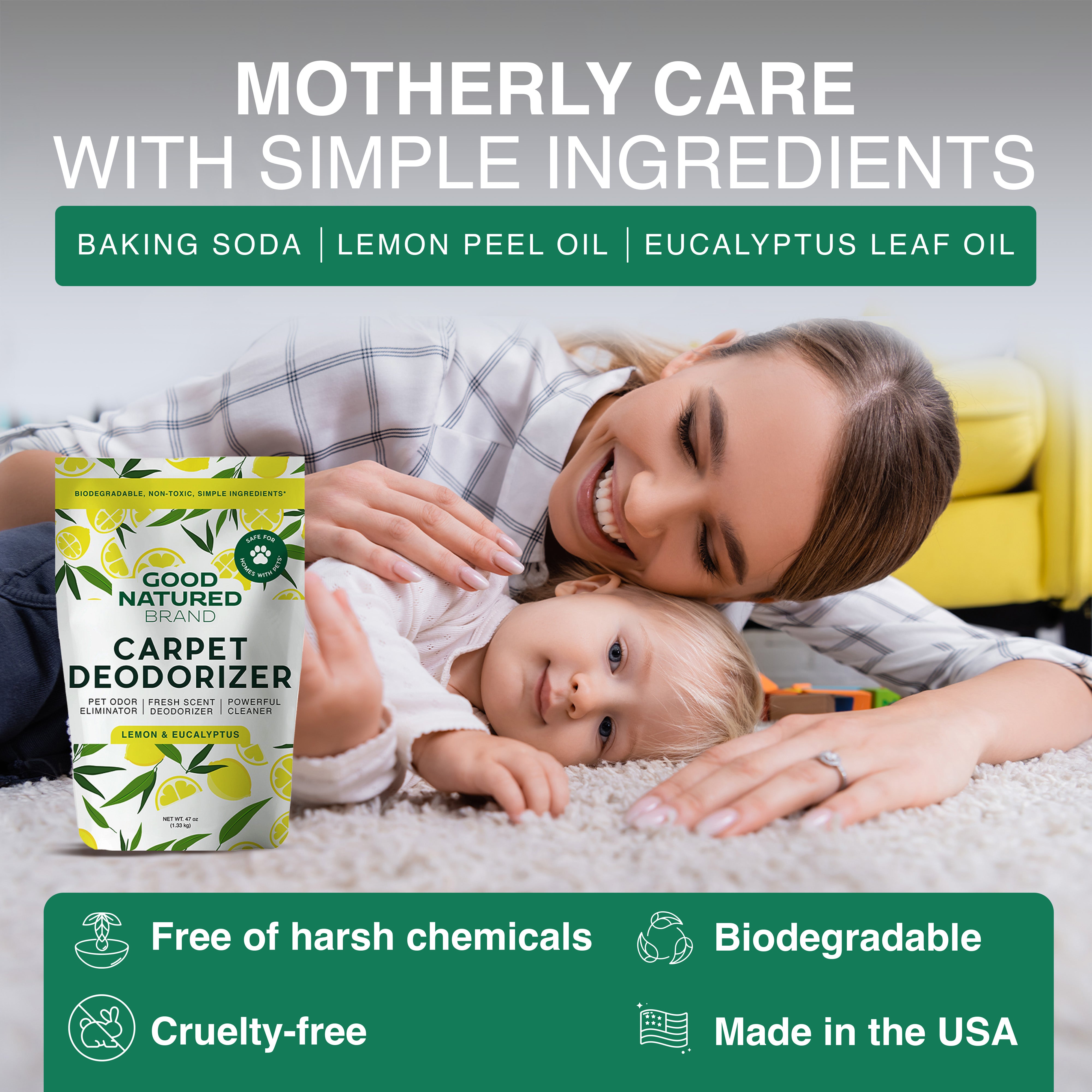 Carpet Deodorizer - Lemon and Orange Duo | 31oz