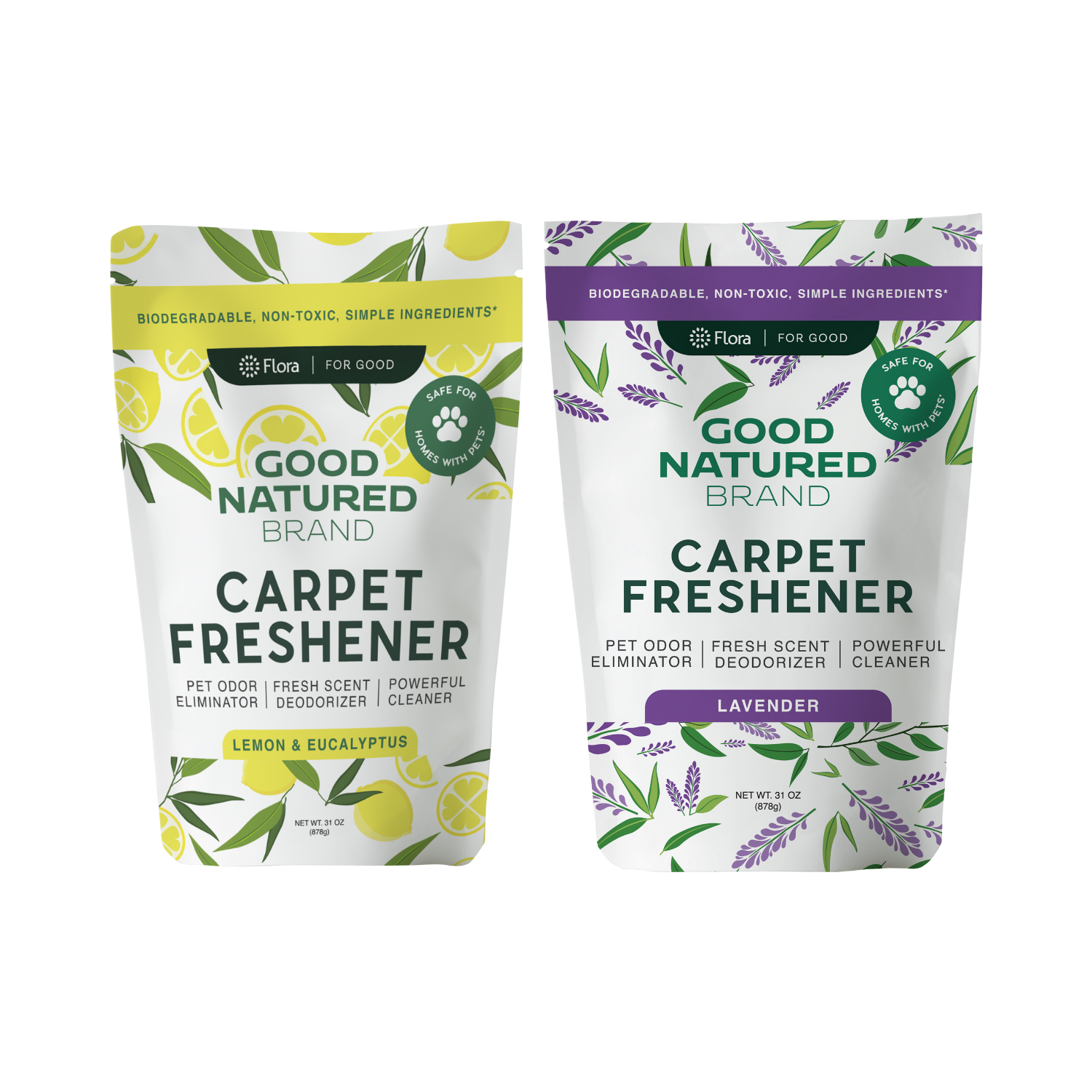 Carpet Freshener - Lavender and Lemon & Eucalyptus Duo | 31oz
