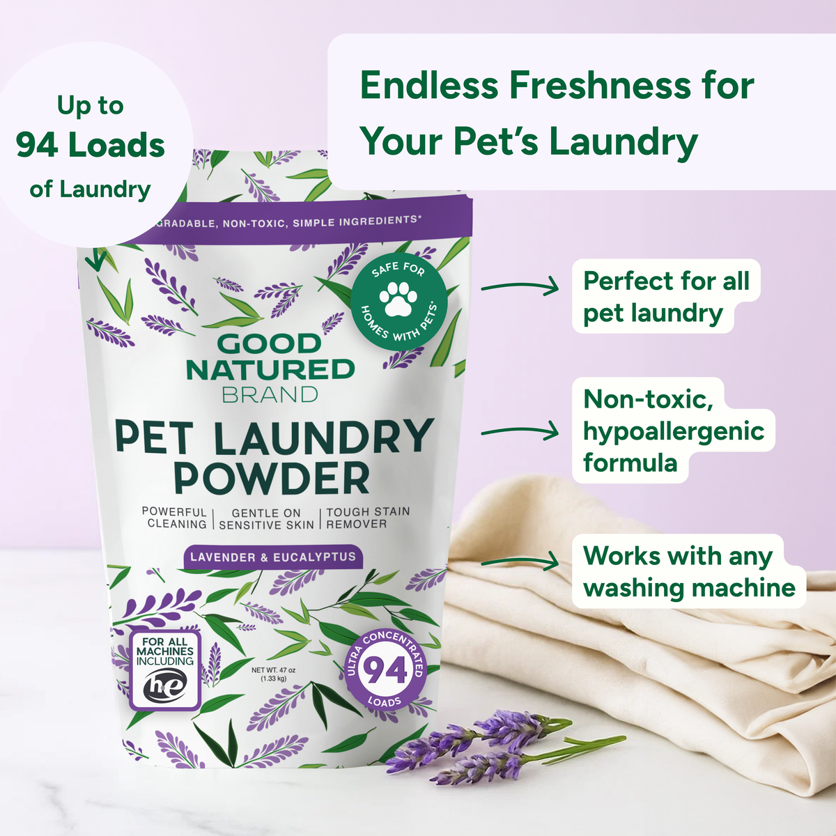 Laundry Powder Trio Pack