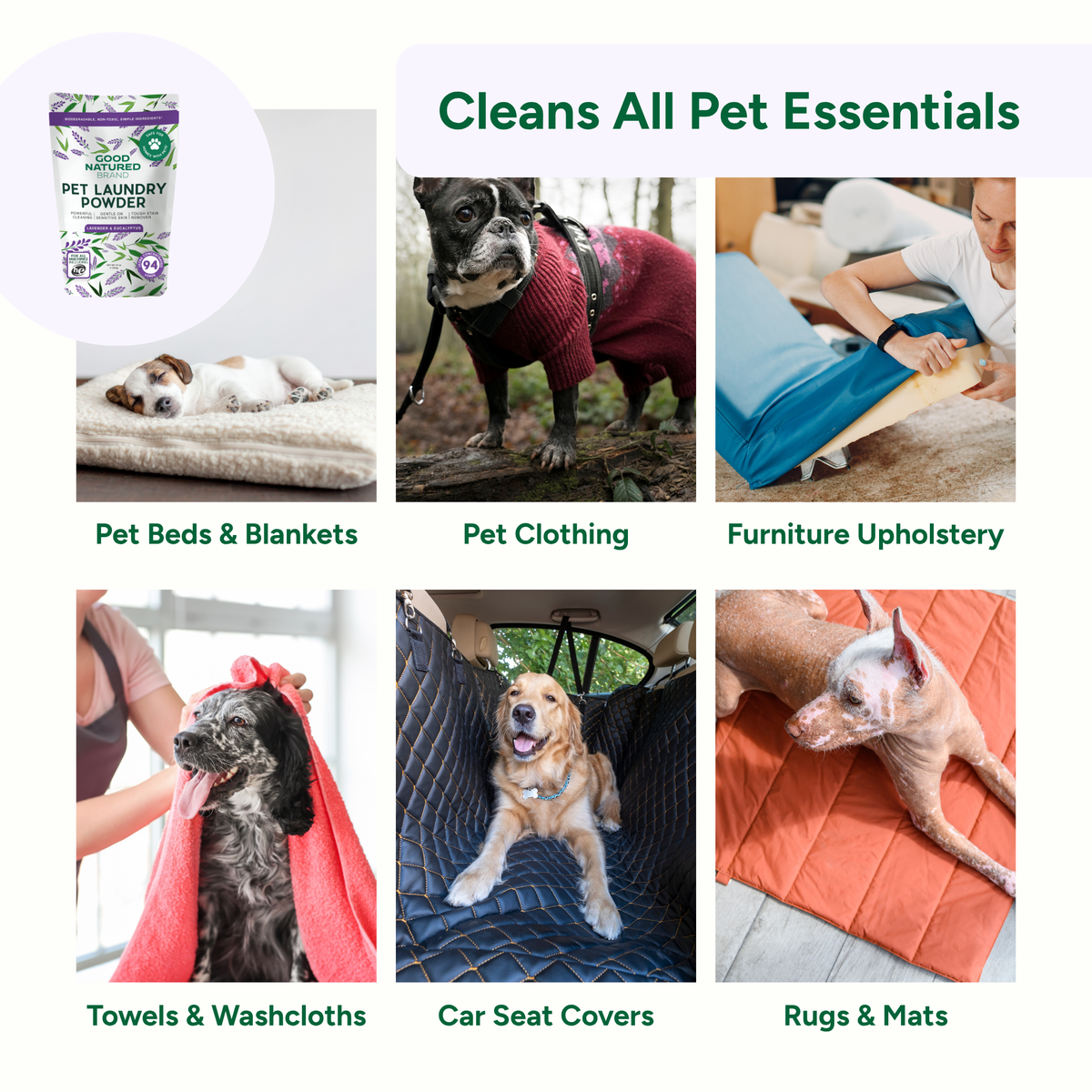 Laundry Powder Trio Pack