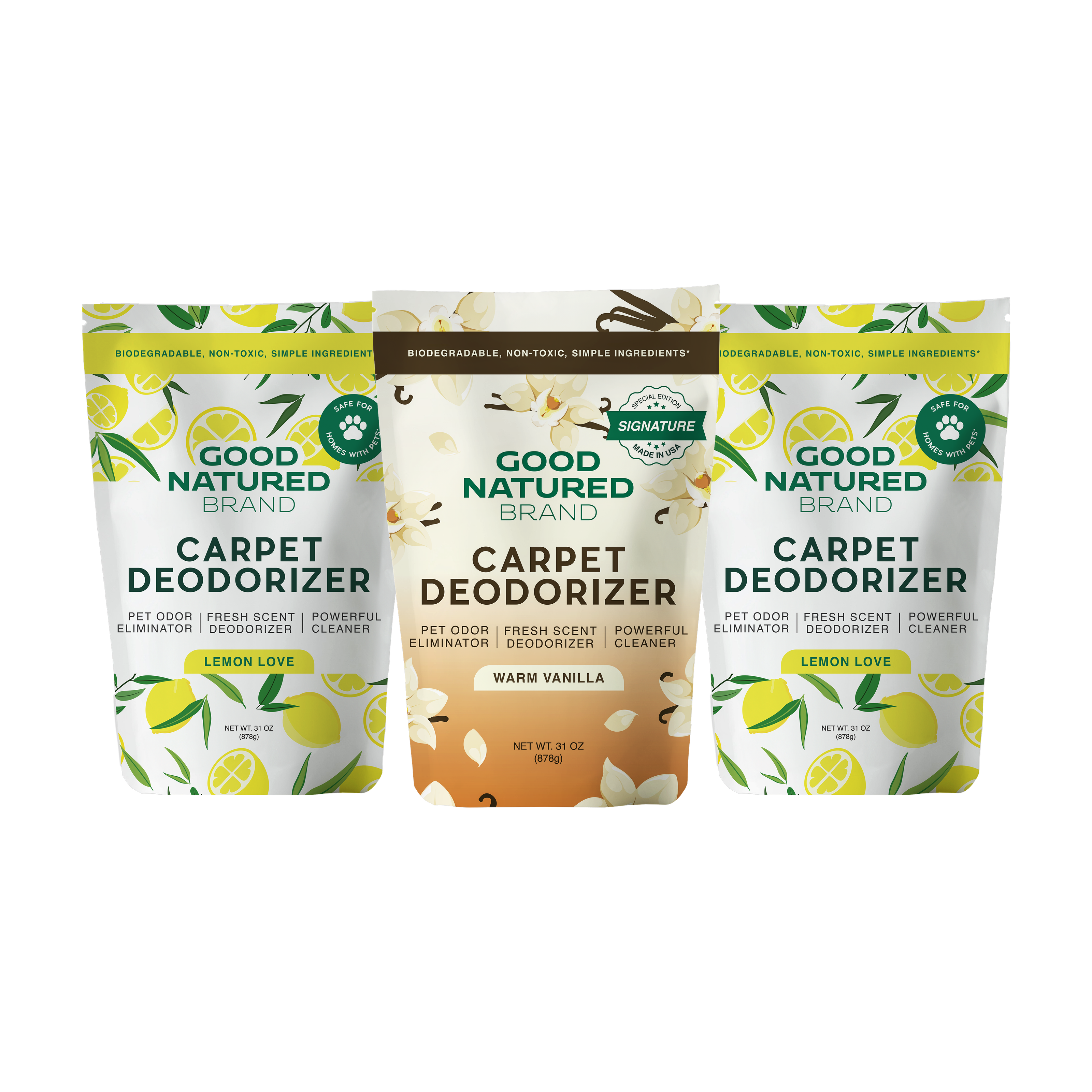 Trio Lemon Love / Lemon Love / Warm Vanilla